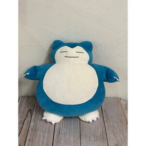 Large Pokémon Nintendo Game Freak Creatures Snorlax Plush Sleeping Buddy 18"